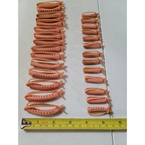 Lot of 28 Vintage 1950s Tip Top Dream Curlers Rollers